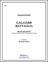 GALLIARD BATTAGLIA BRASS QUARTET P.O.D. cover